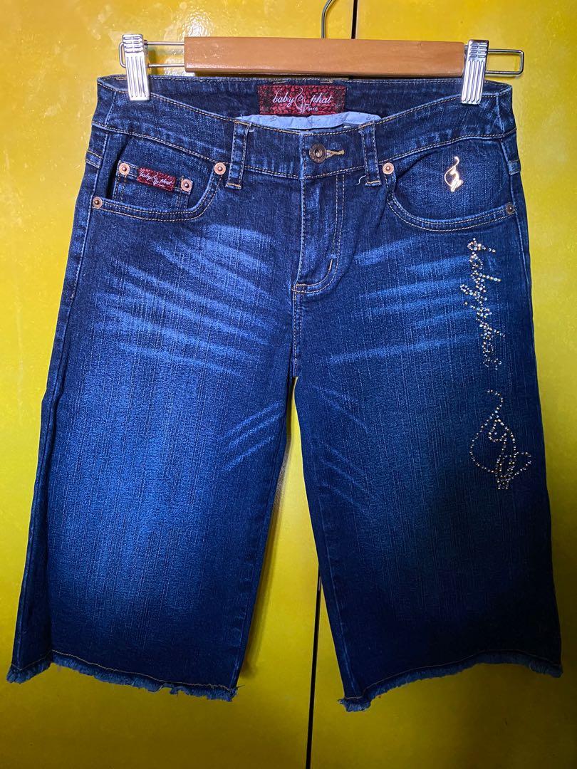 baby phat capri jeans