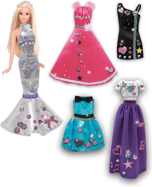 Barbie Be a Fashion Designer Doll Dress Up Kit Babies Kids