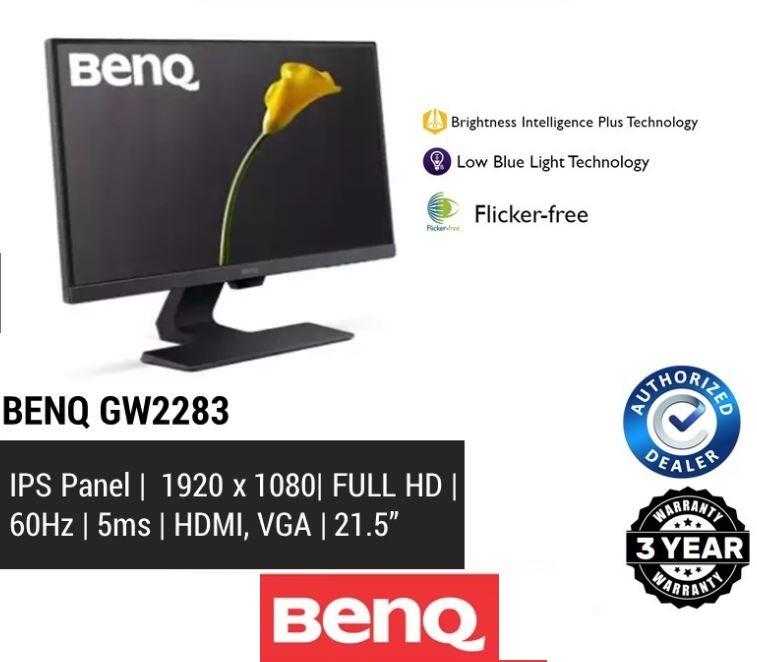 Benq Gw22 21 5 Ips Fhd Eye Care Stylish 3 Sided Borderless Monitor With Speaker 2 X Hdmi Electronics Computers Others On Carousell