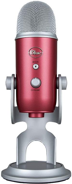Blue Yeti Usb Microphone Steel Red Electronics Audio On Carousell