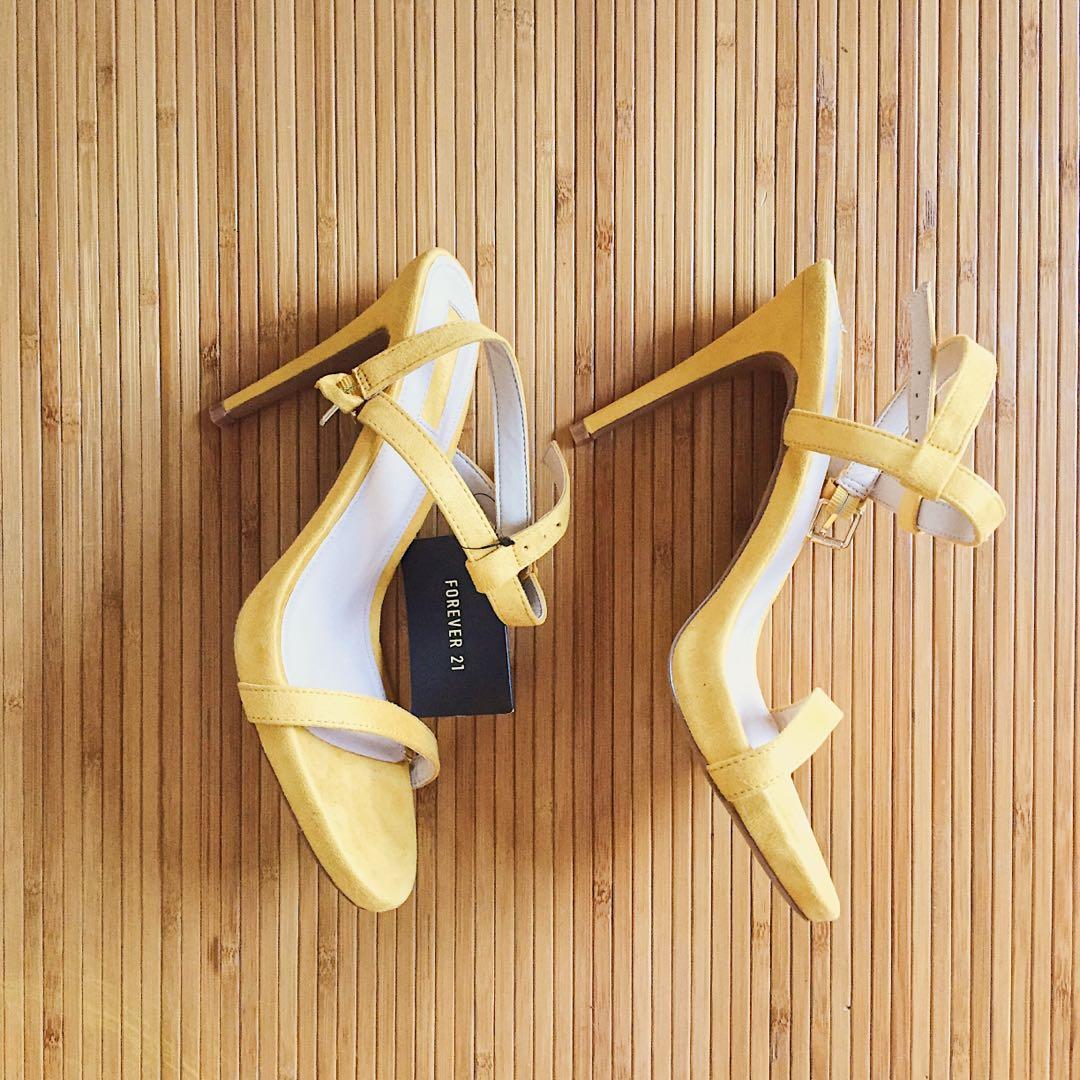 yellow heels forever 21