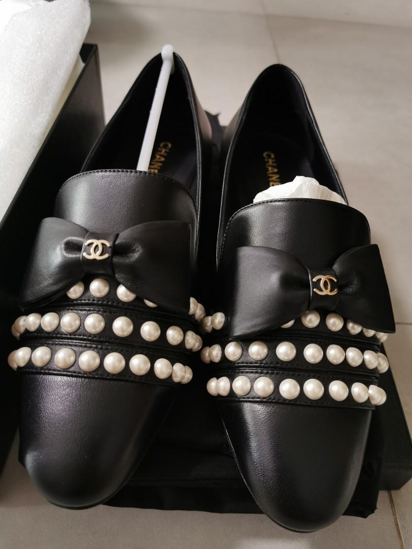 Brand New Chanel Shoes leather size 38, Luxury, Sneakers
