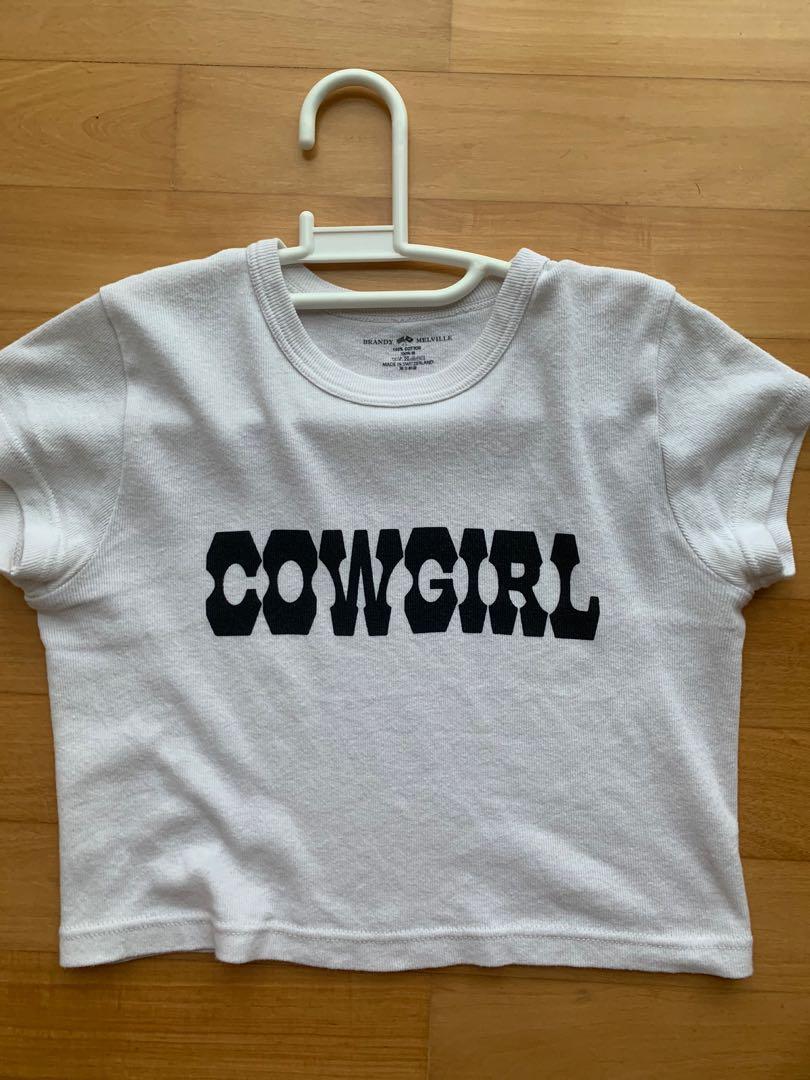 Brandy Melville Cowgirl Top Women S Fashion Tops Other Tops On Carousell