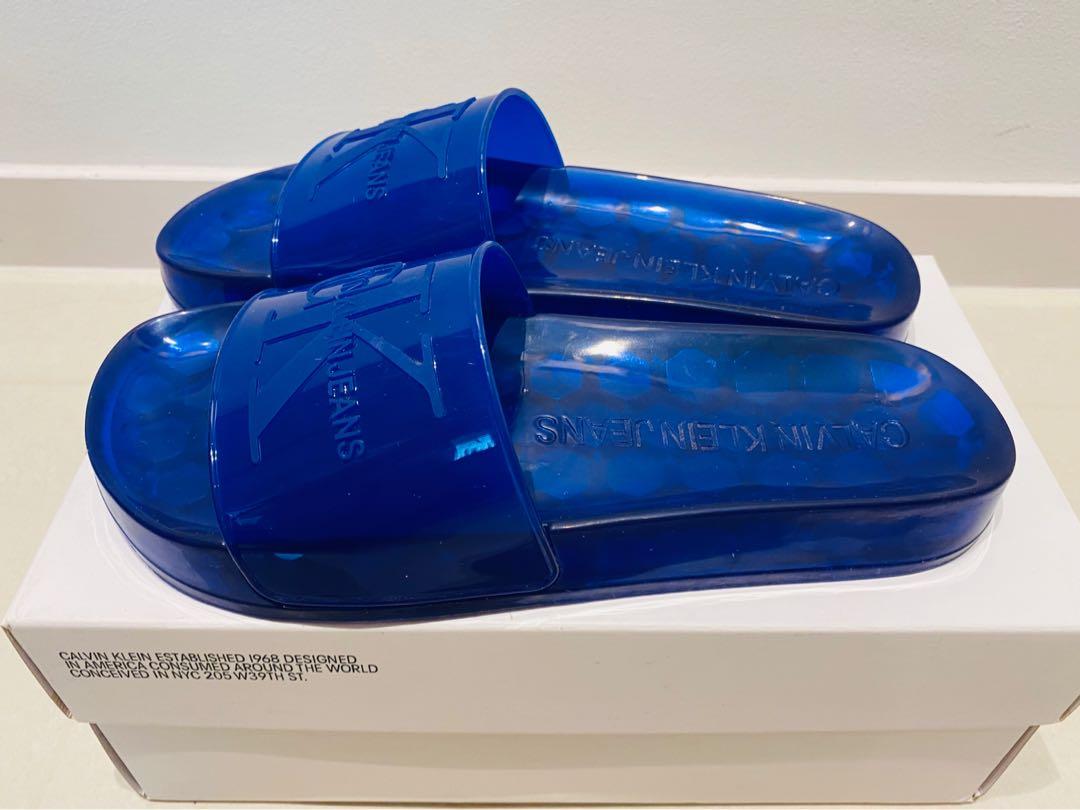 Calvin klein on sale elva slides