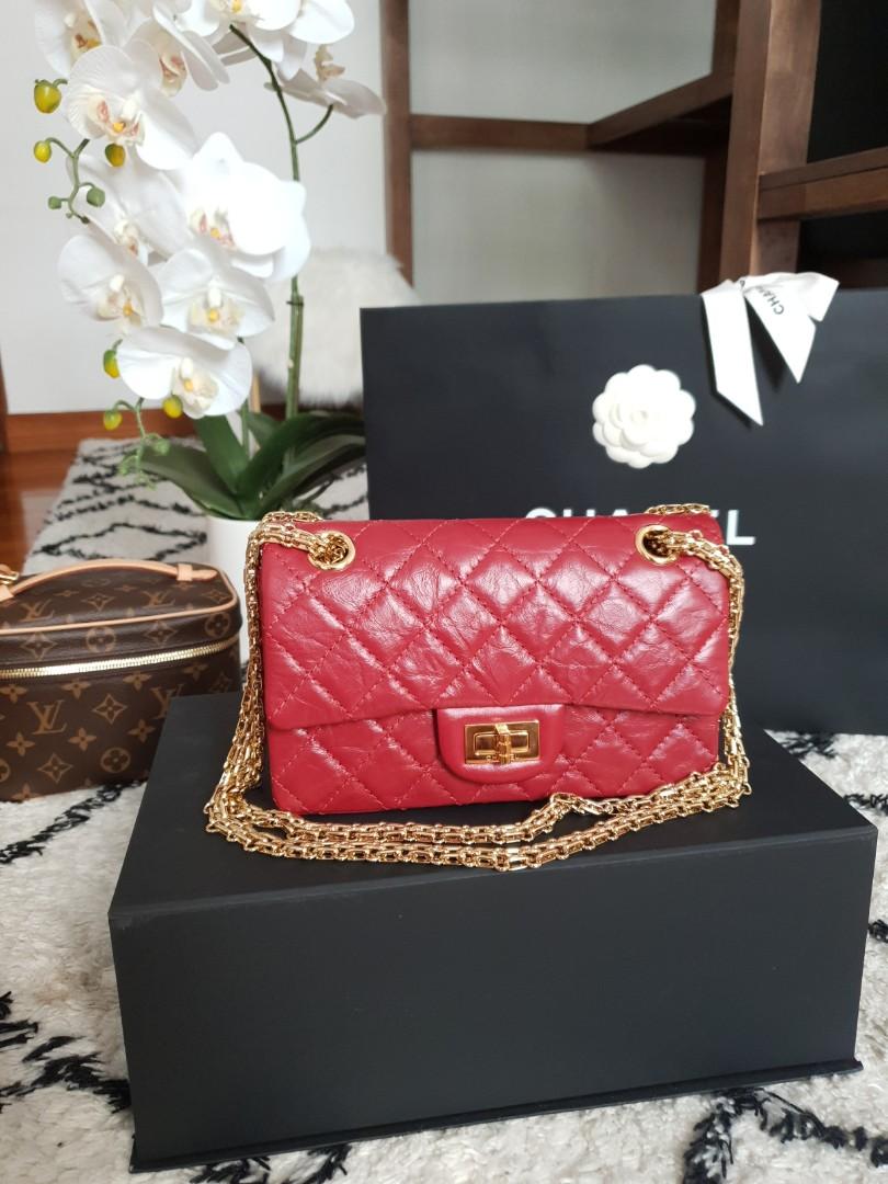 Chanel Flap Bag Rare Mini Reissue Gold Hardware New, Women's