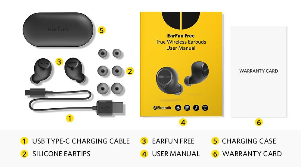 Earfun free tw100 store