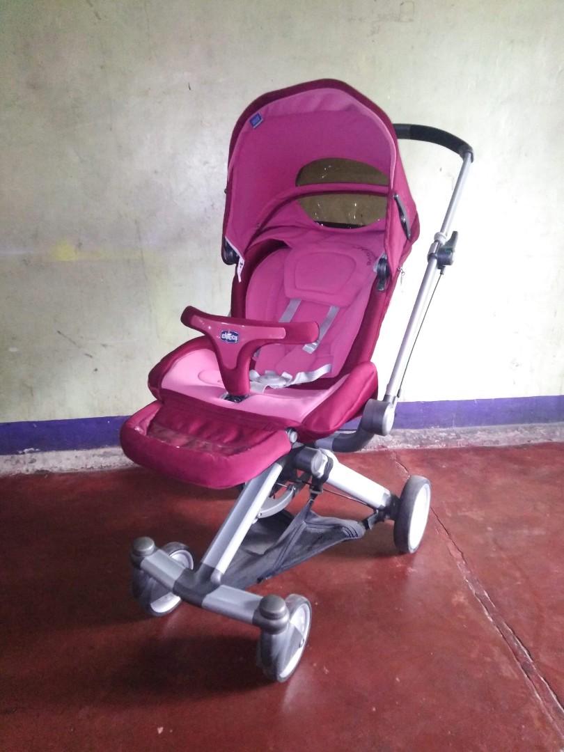 chicco pink stroller