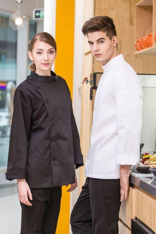 Classic Long Sleeve Chef Coats Women s Fashion Dresses Sets