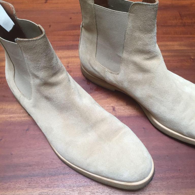 Common projects chelsea boots beige clearance