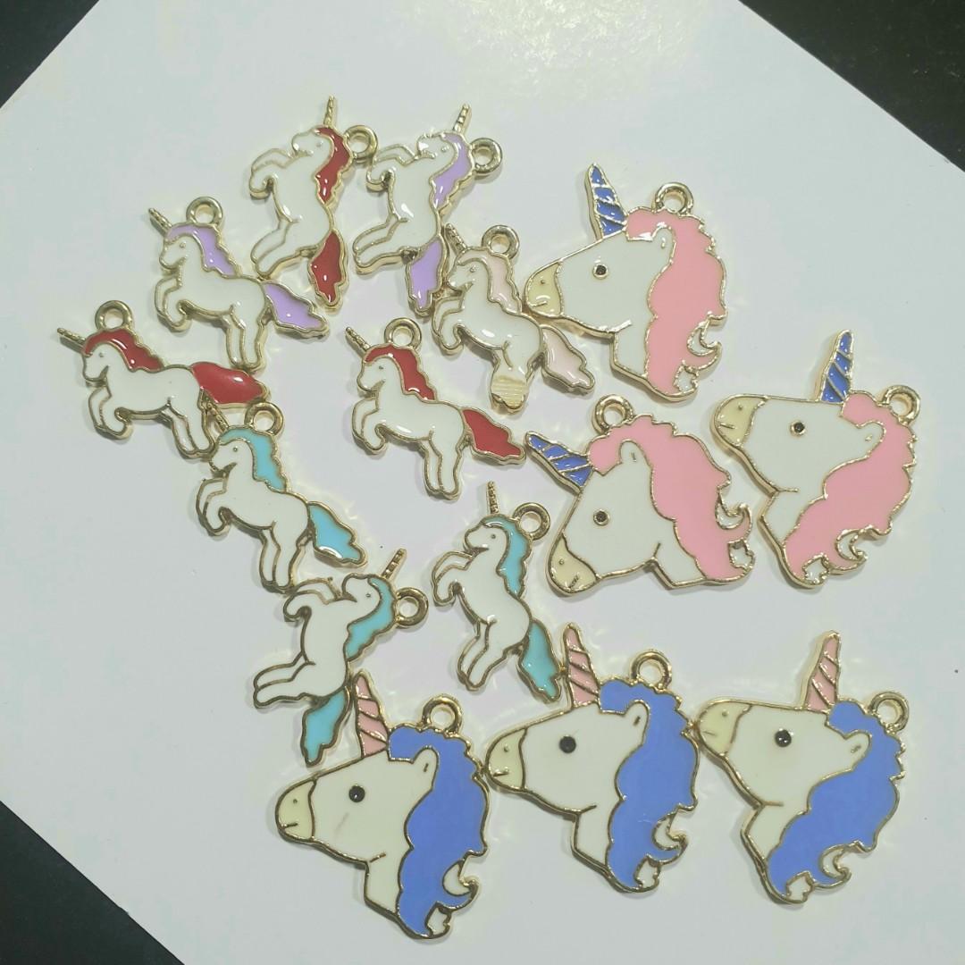 Kalleis Diy Craft Materials Unicorn Charms Design Craft Craft