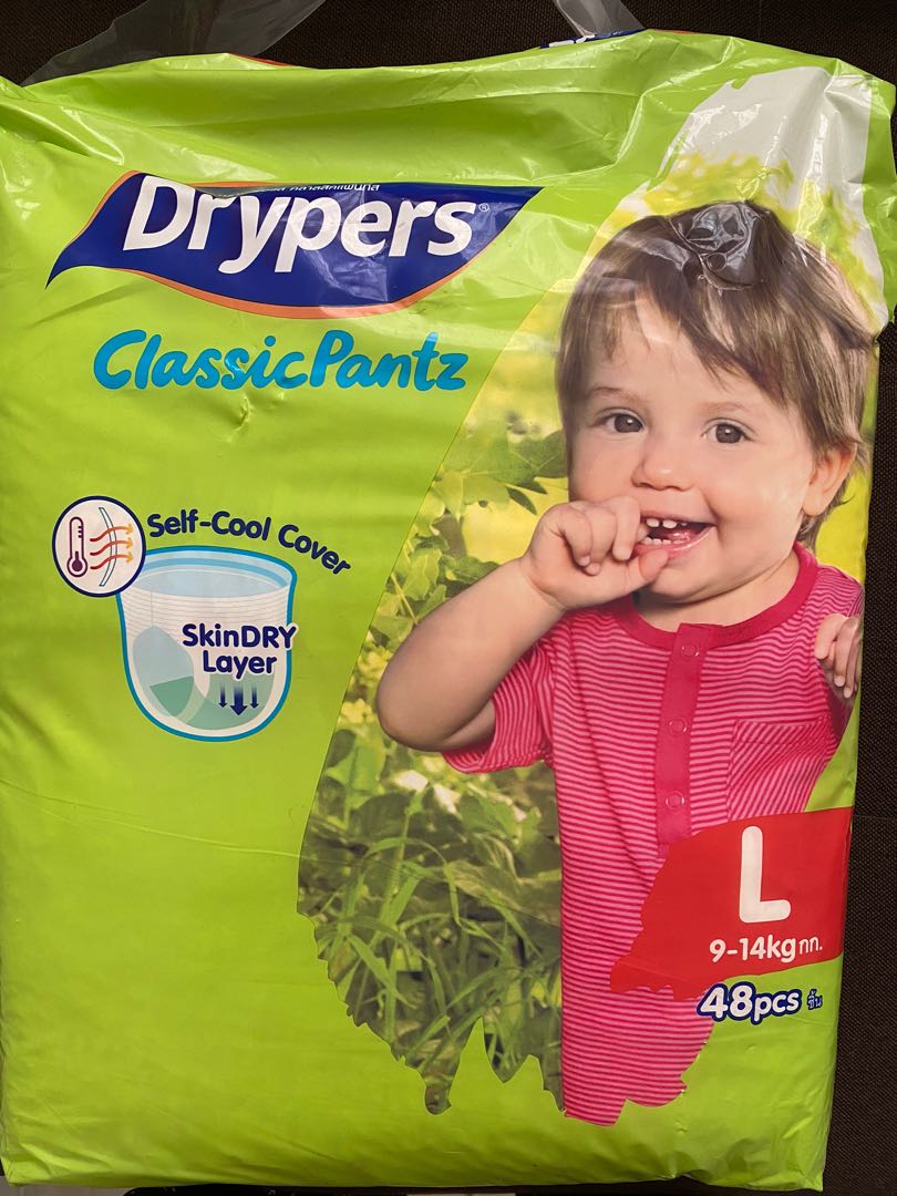 Pampers clearance drypers l