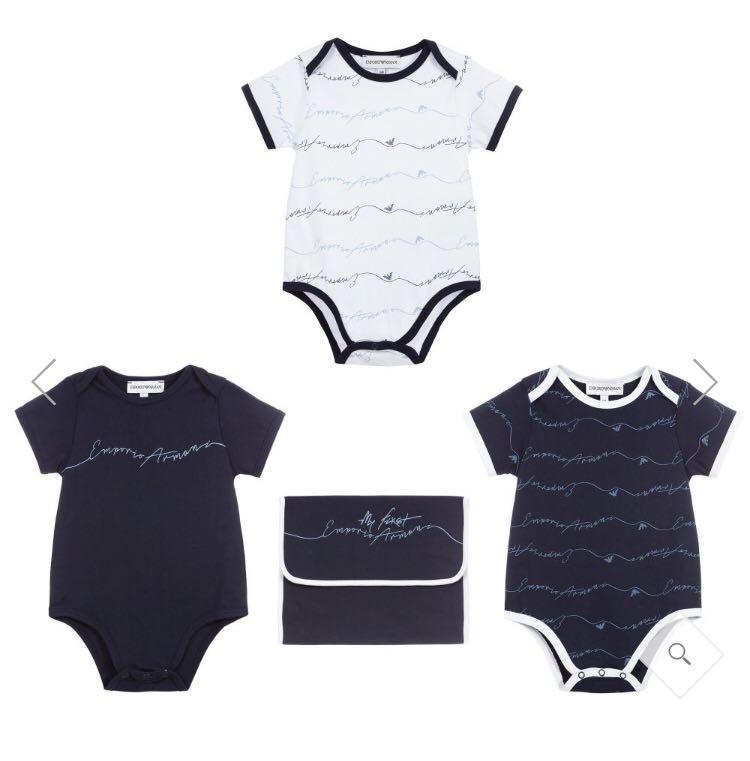 armani baby gift set