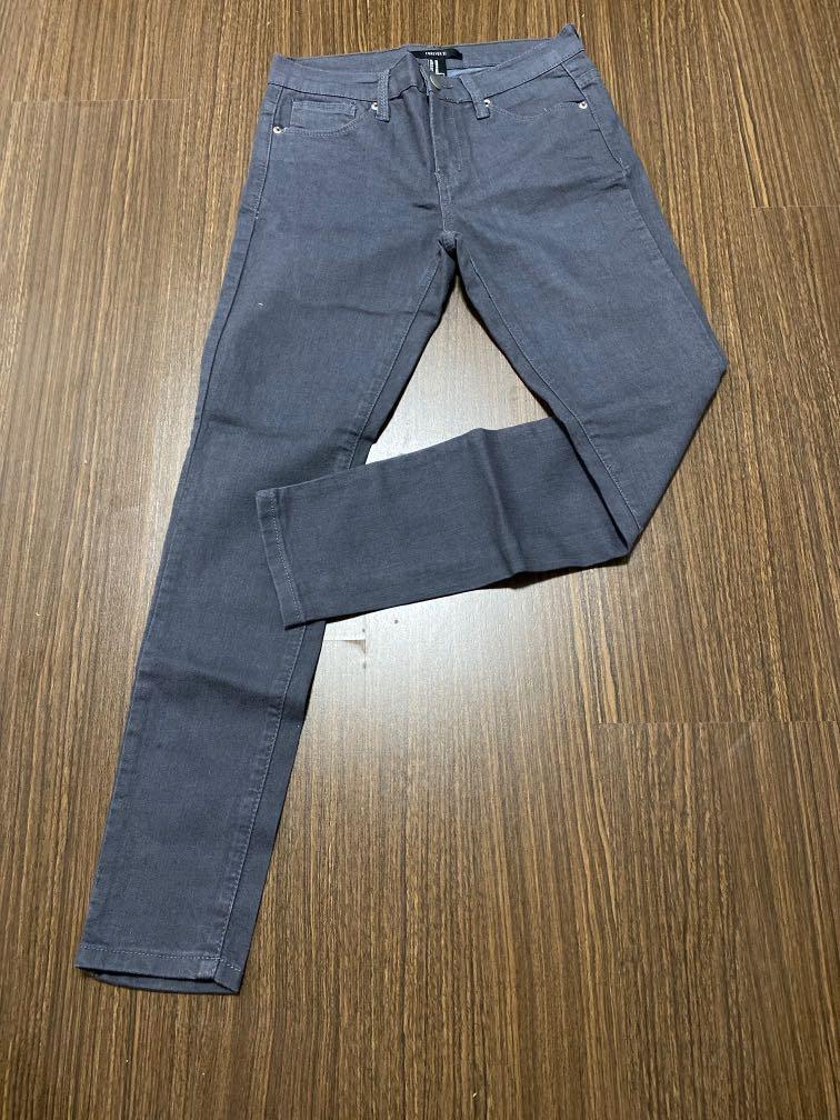 grey skinny pants womens