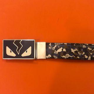 fendi monster eyes belt