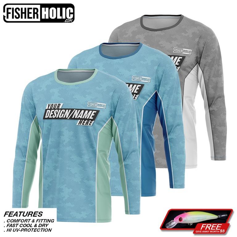 Pro Fishing Shirt (Add Name/logo Free) , Men's Fashion, Tops