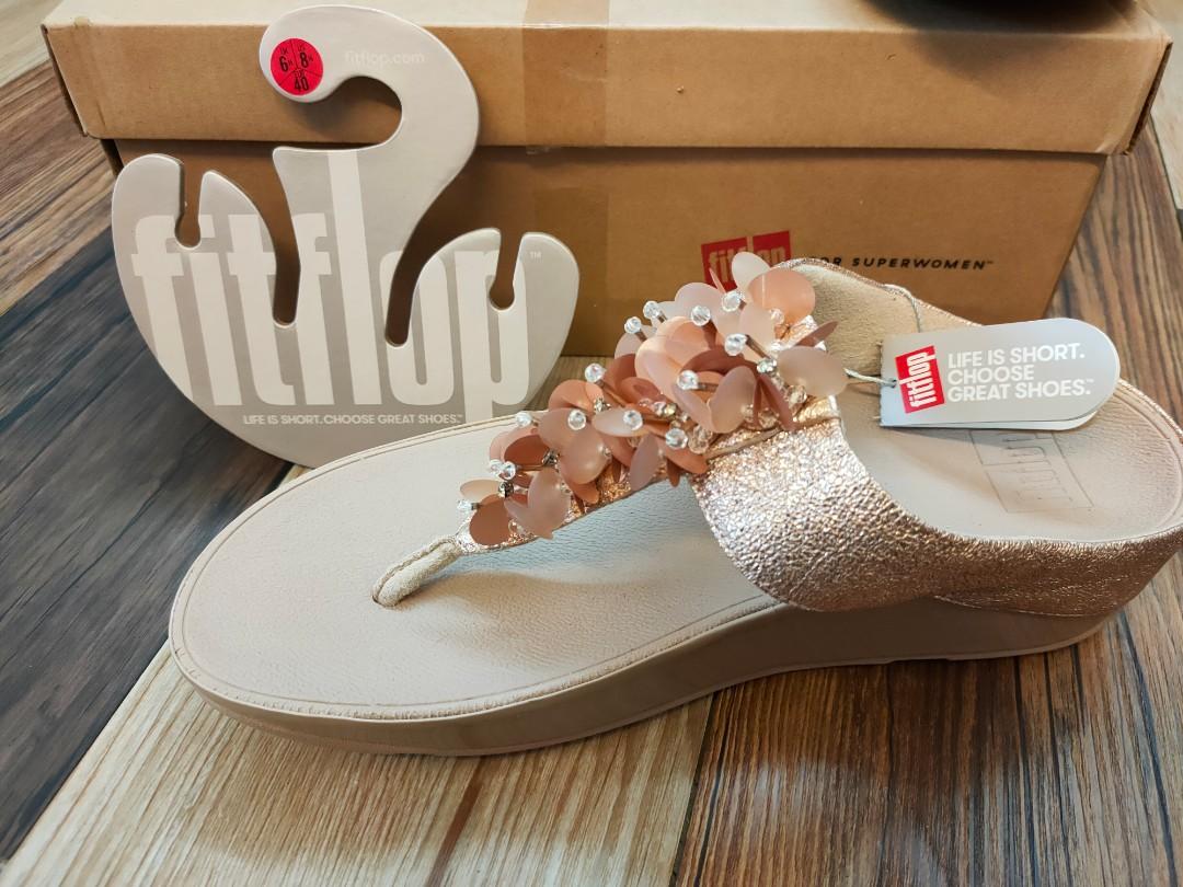 Fitflop boogaloo top rose gold