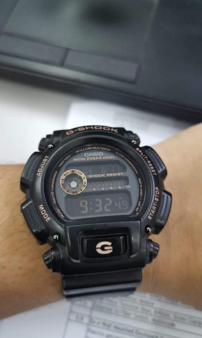 g shock anak katak gold