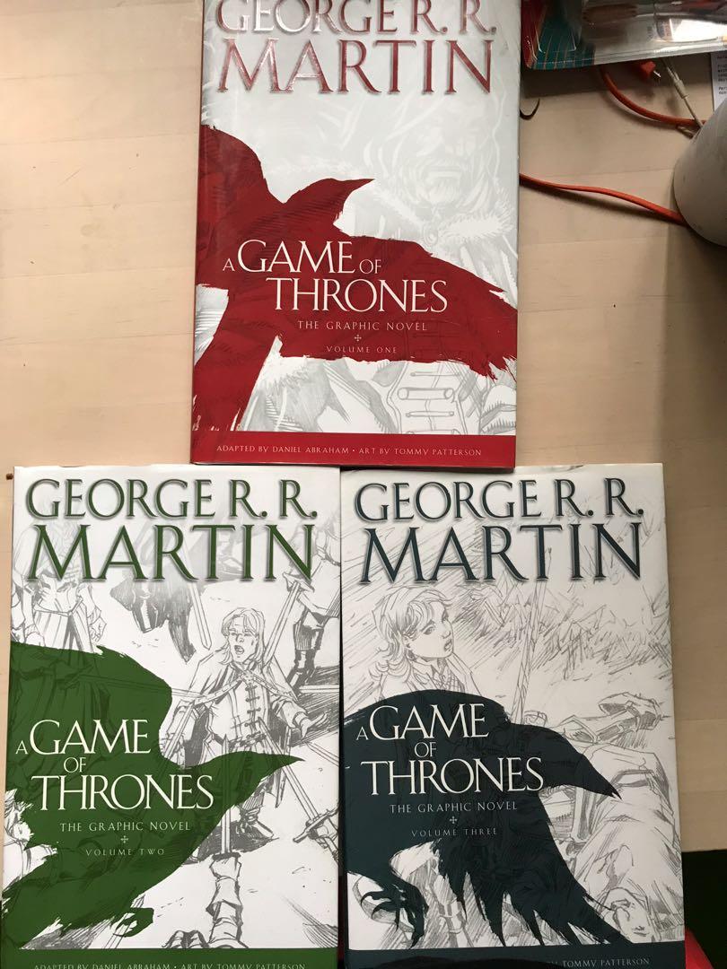 Game Of Thrones Graphic Novel Vol 1 3 Set Books Stationery