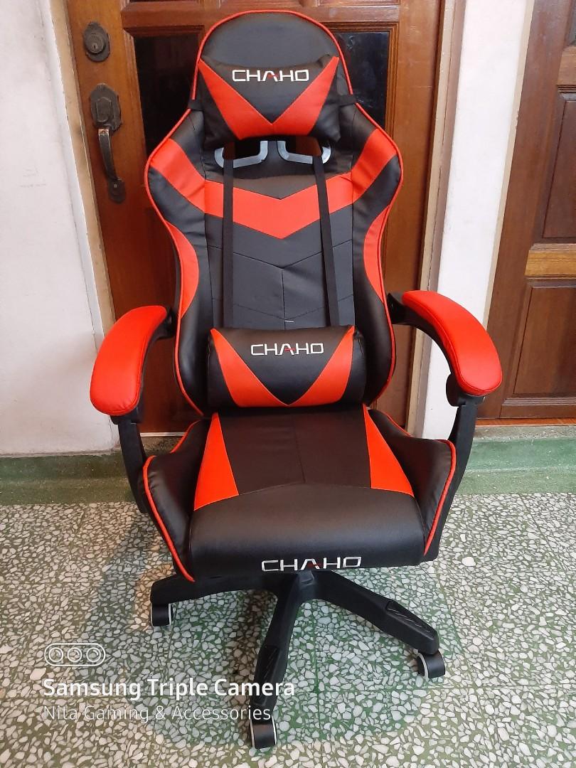 Gaming office chair computer kerusi pejabat ada usb vibrate, Furniture