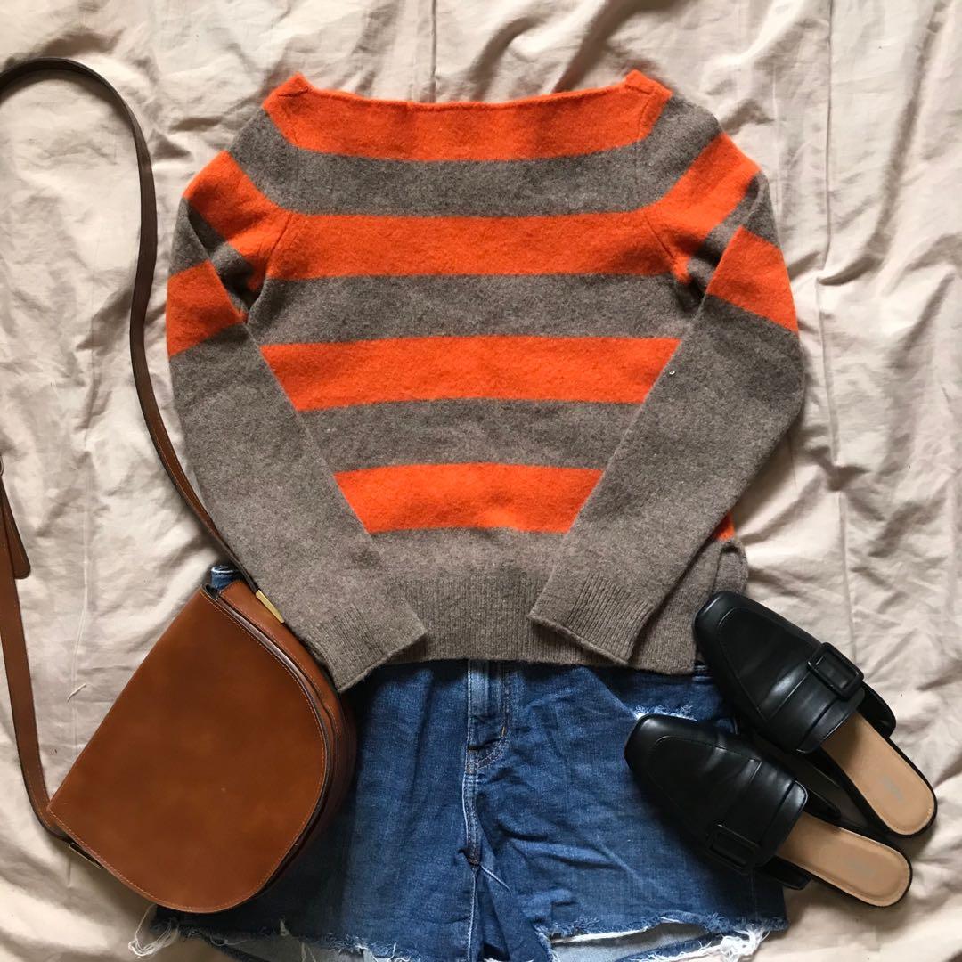 gap off the shoulder sweater
