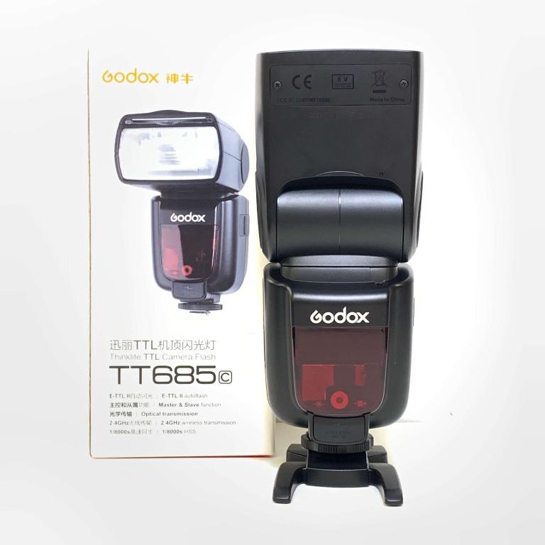 Godox Tt685 Tt685c Ttl Flash Speedlite For Canon Camera 99 99 Like New In Box Set Photography On Carousell