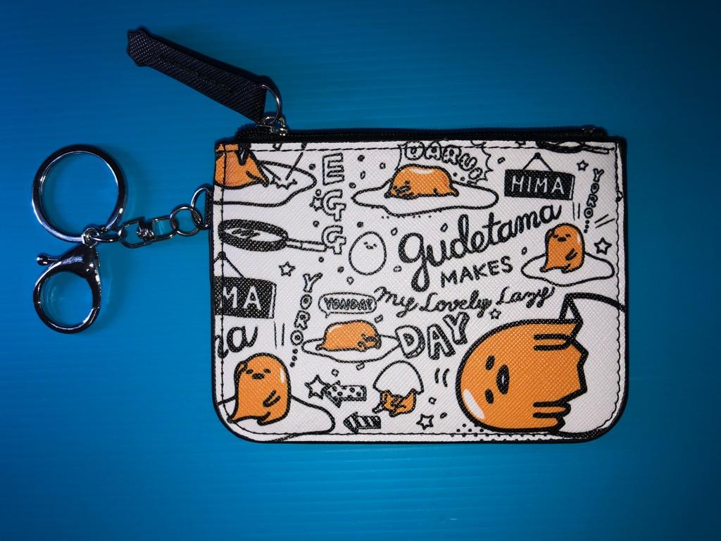 Wallpaper Gudetama Egg Design Coin Pouch Ez Link Card Holder Keyring Free