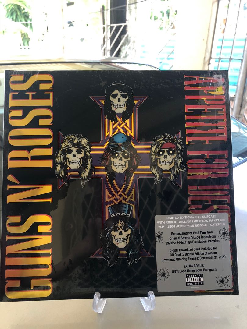 Guns N’ Roses vinyl, Hobbies & Toys, Music & Media, Vinyls on Carousell