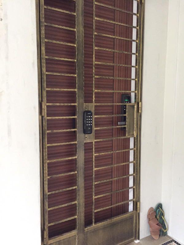 Hafele Digital Lock El8000 Wooden Door Lock Er4600 Metal Gate Lock Furniture Others On Carousell