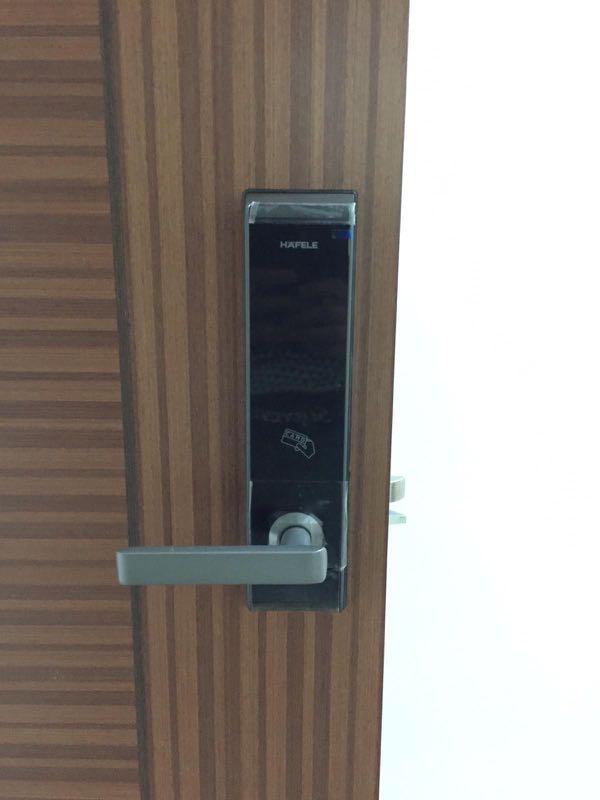 Hafele Digital Lock EL8000 wooden door lock + ER4600 metal gate lock