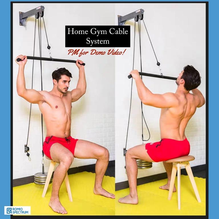 Workout cable system hot sale