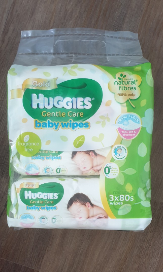 Huggies Gold Gentle Care Baby Wipes, Babies &amp; Kids