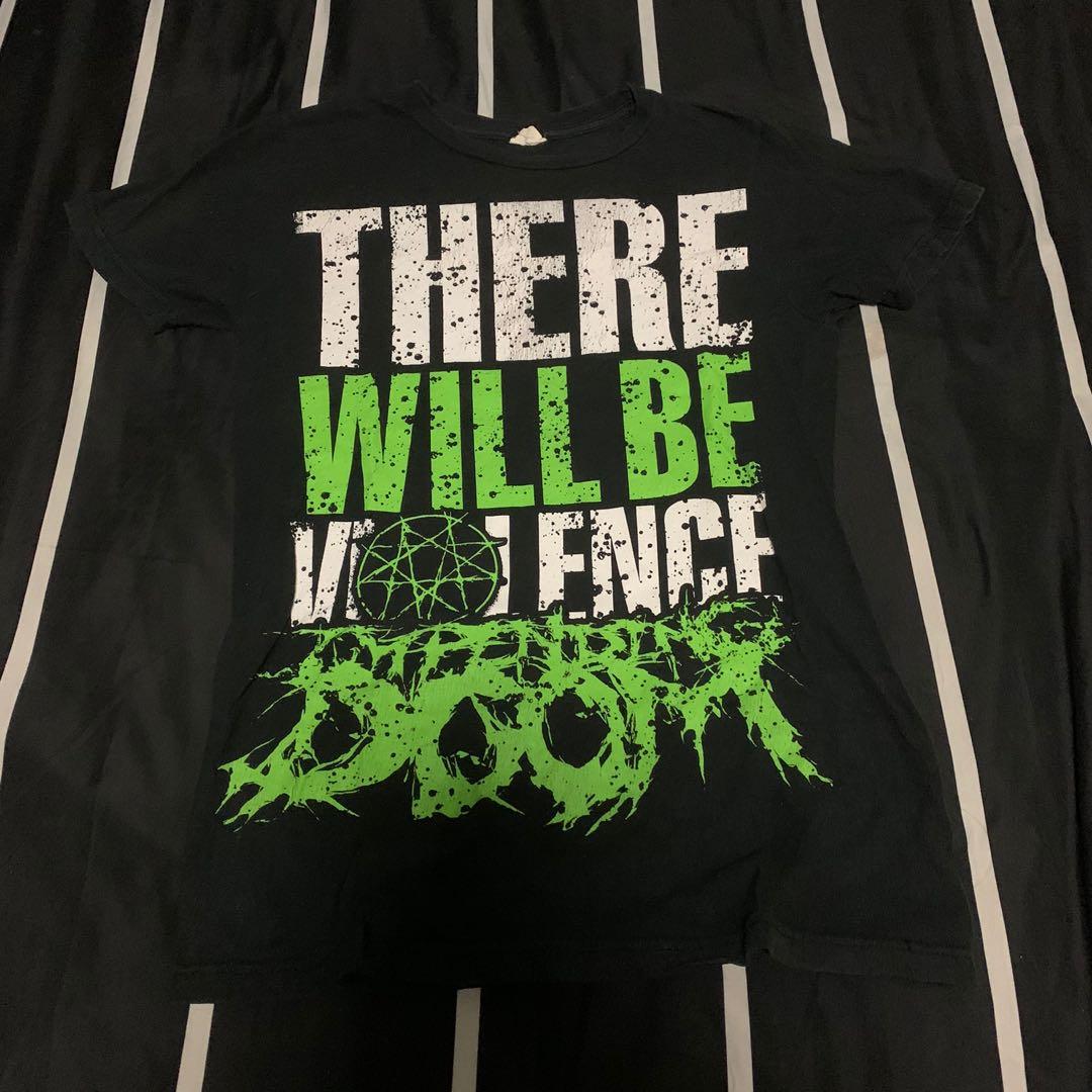 Impending Doom band tee, Men's Fashion 