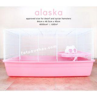 INSTOCK Alaska Cage 84cm x 48.5cm (Pink)