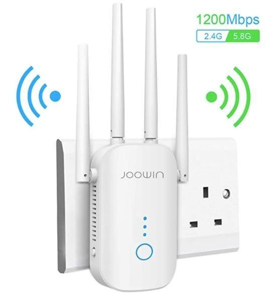 JOOWIN AC1200 WiFi Range Extender JWWR758AC WiFi Range Booster 2