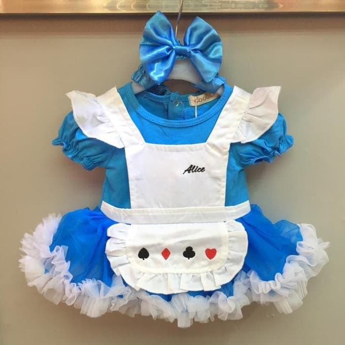 Jumper Bayi Baby Dress Tutu Alice Snowhite Jumper Bayi Disneyland Baju Snowhite 3 Bulan Bayi Anak Lainnya Di Carousell