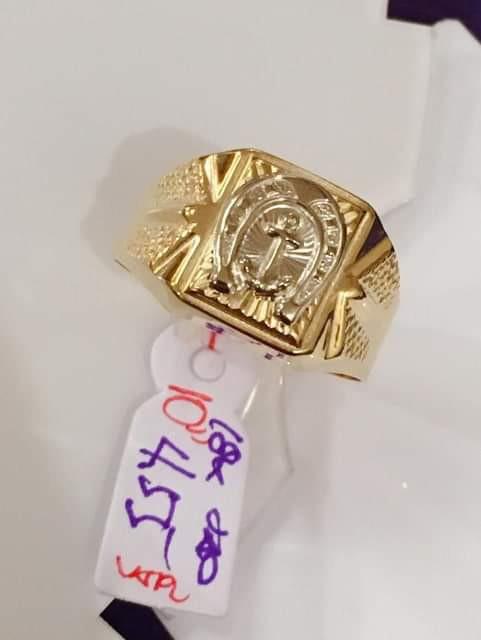 K18 Japan Gold Mens Ring VSPL, Women's Fashion, Jewelry 
