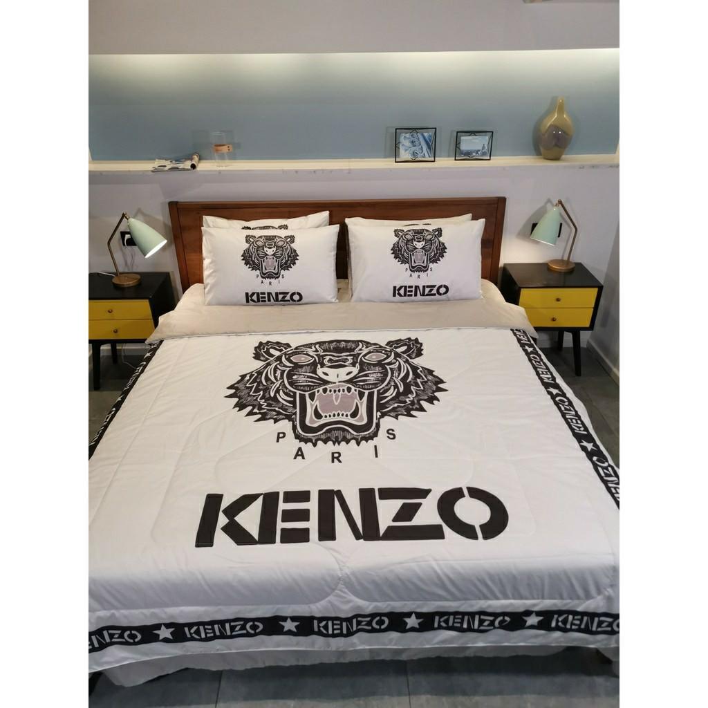 Kenzo Bedsheet With Comforter Set, Furniture & Home Living, Bedding