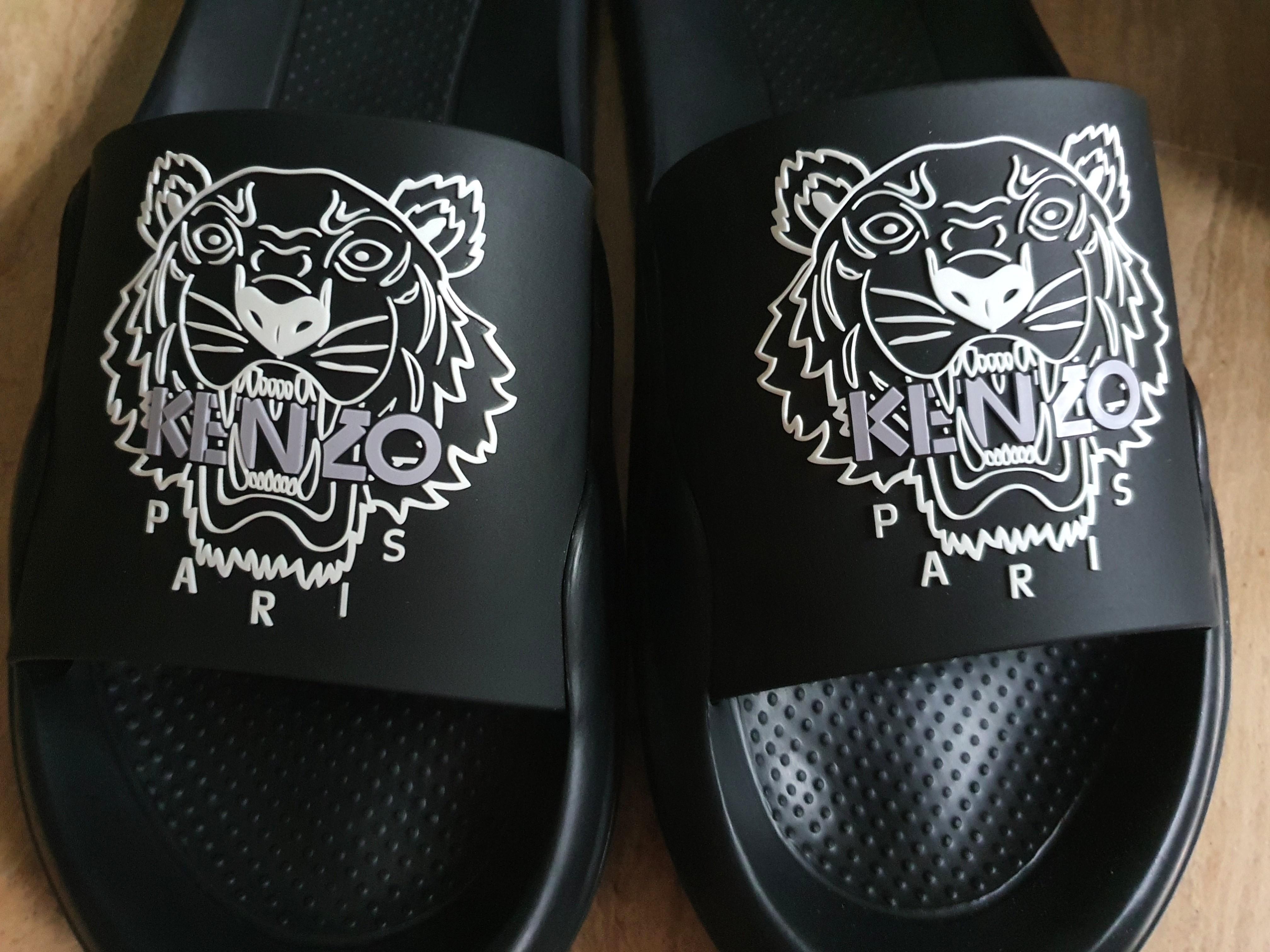 Mens kenzo sliders sale