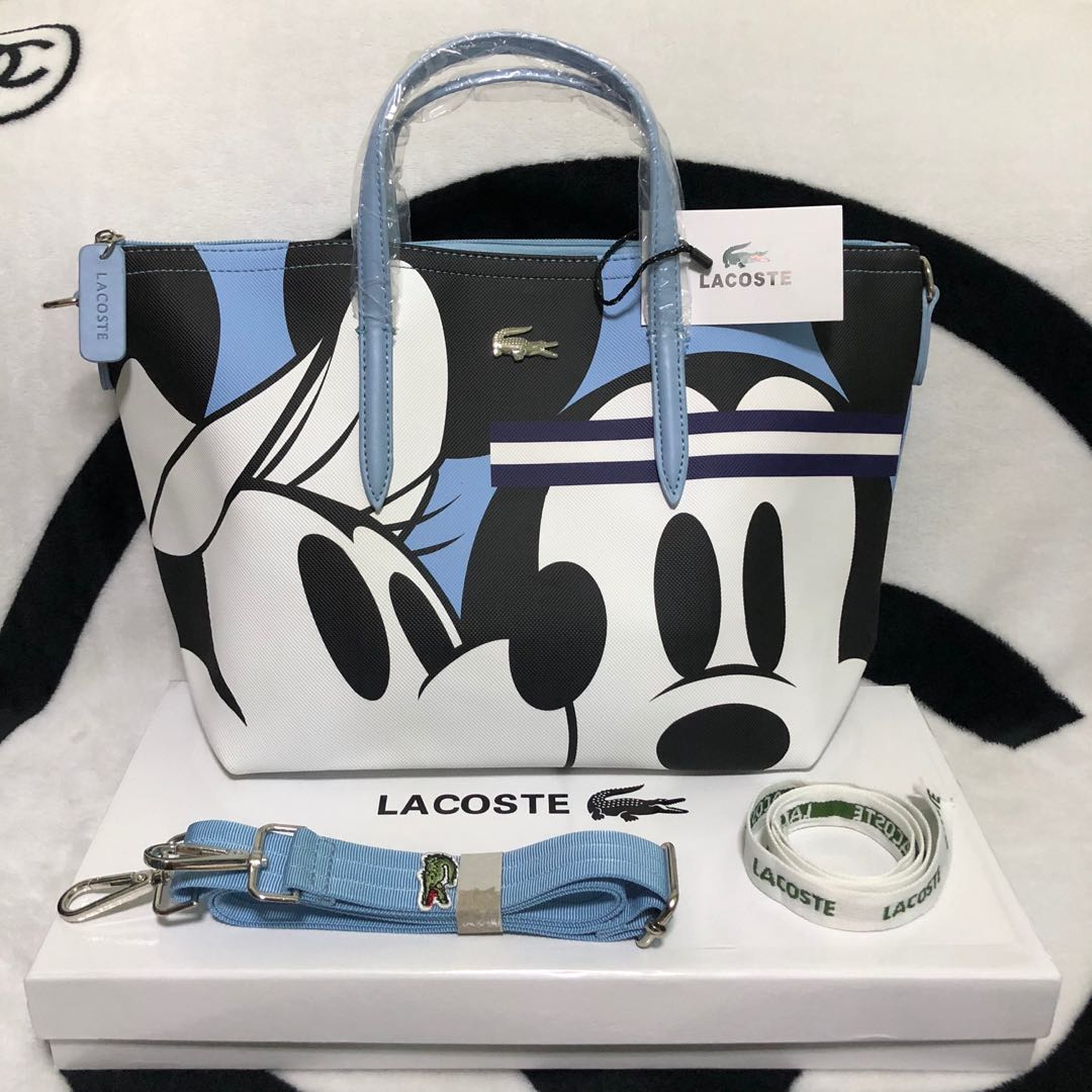 mickey mouse lacoste bag