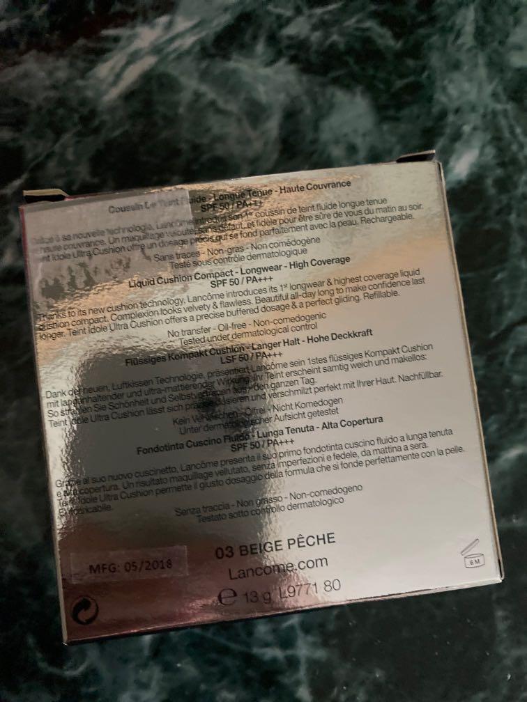 Teint Idole Ultra Cushion refill, Beauty & Personal Care, Face