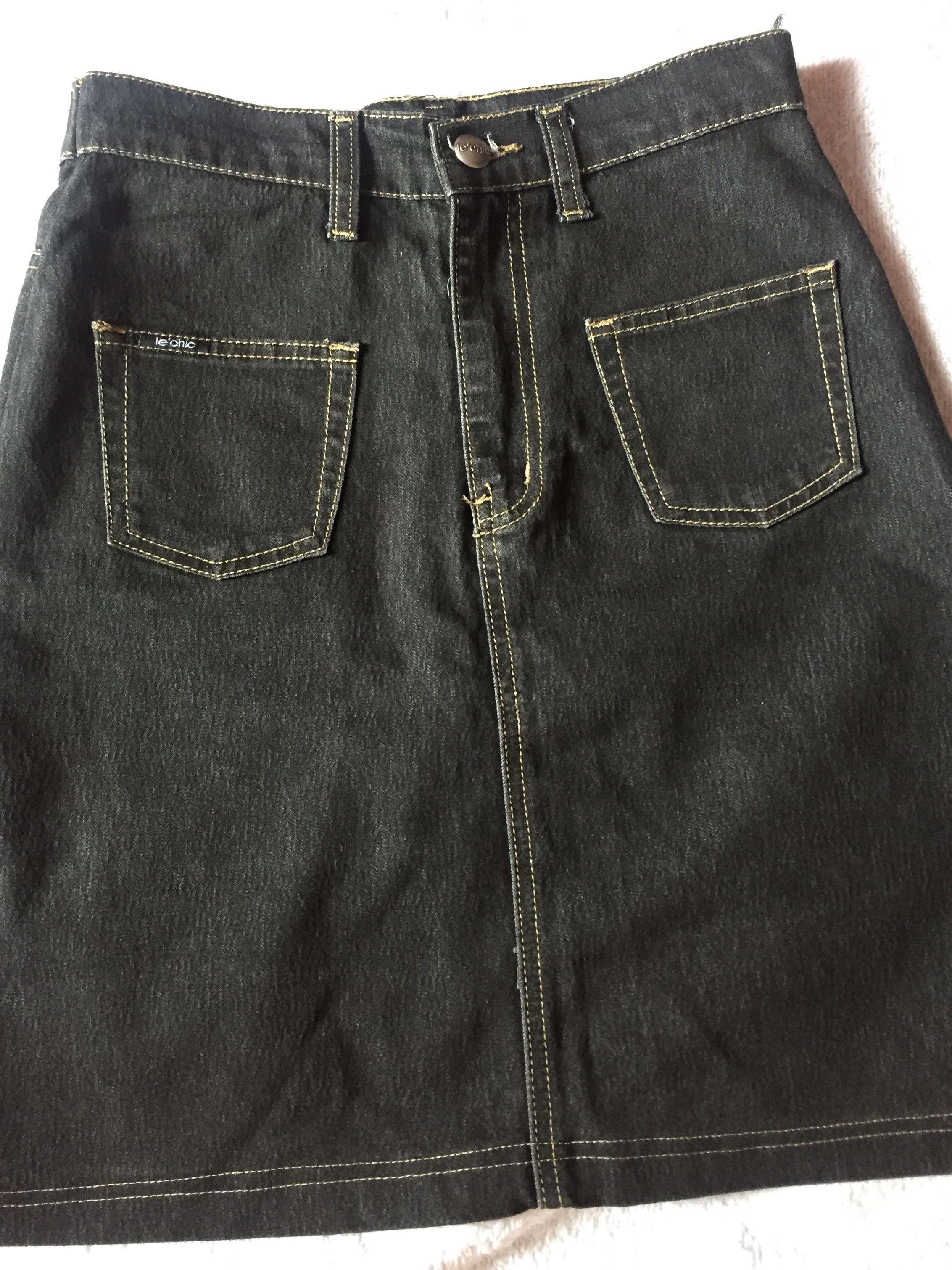 black denim skirt cheap