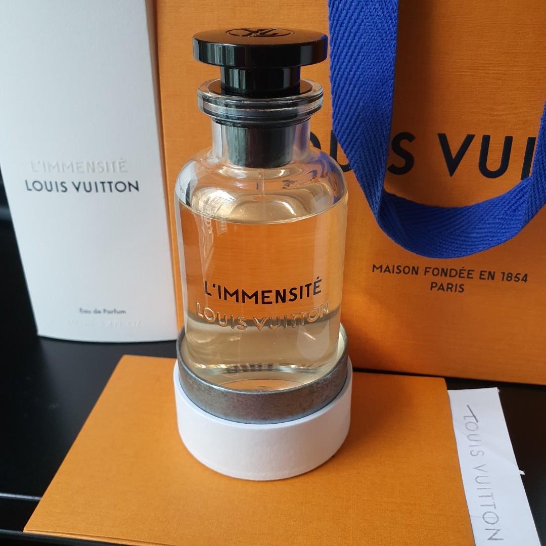 Louis Vuitton LV L'Immensite EDP 100ml Eau De Parfum for Women, Beauty &  Personal Care, Fragrance & Deodorants on Carousell