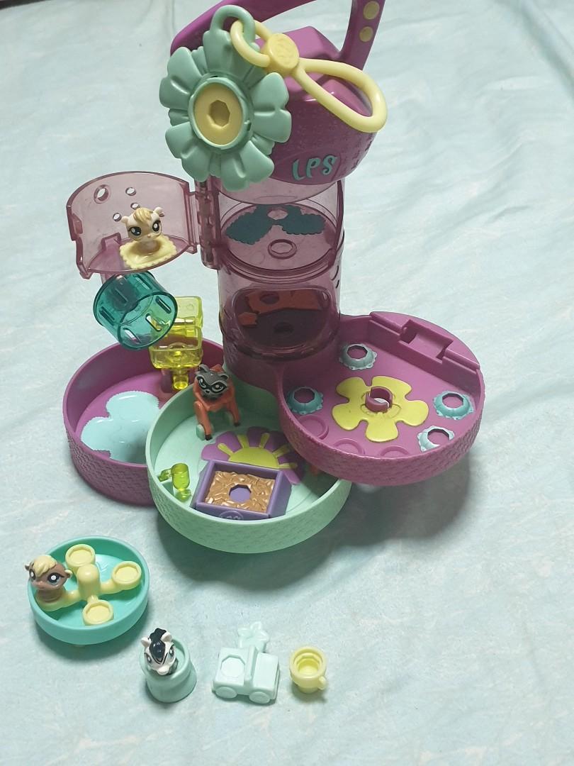 Littlest Pet Shop Teeniest Tiniest Mini Pets Clip On Playset, Toys