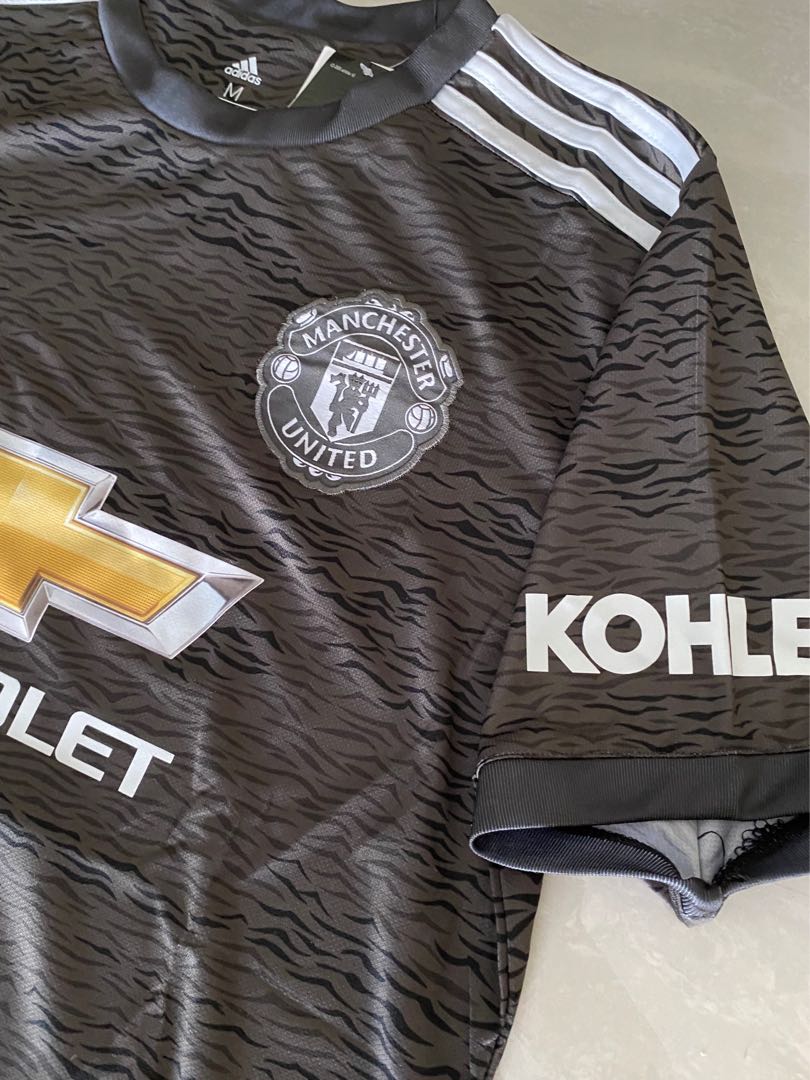 Man Utd 20 21 Away Jersey M Size Pogba 6 Sports Sports Apparel On Carousell