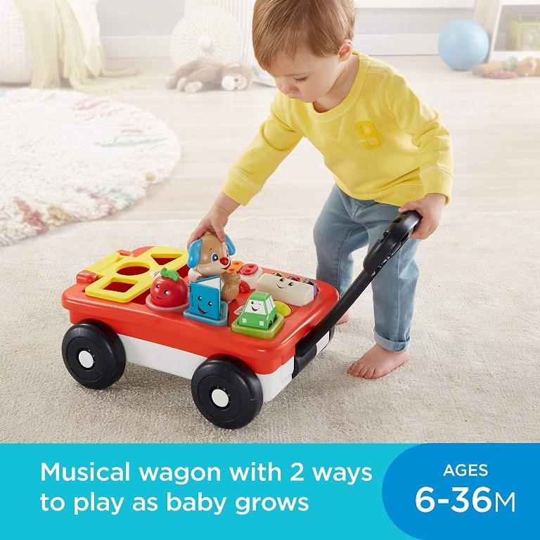 toddler pull along cart