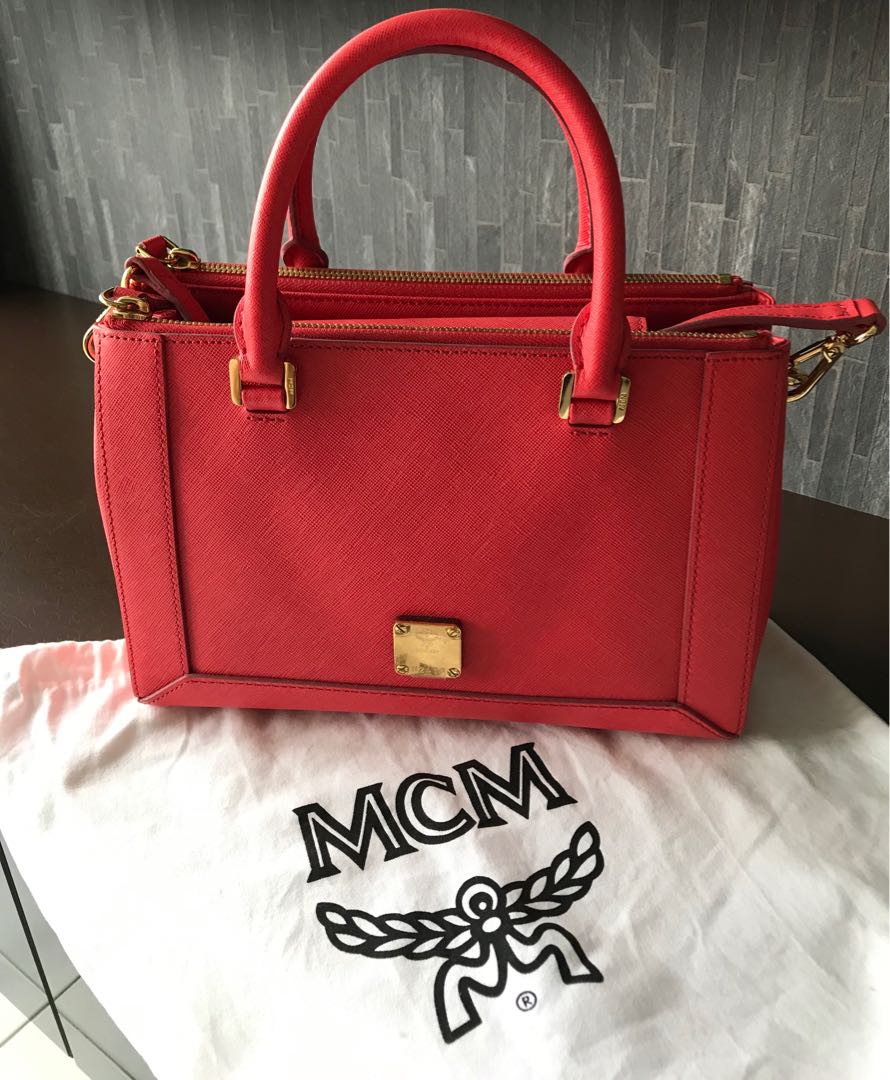 Almost New Authentic MCM Candy Bag Mini Tote Nuovo GHW 60 OFF