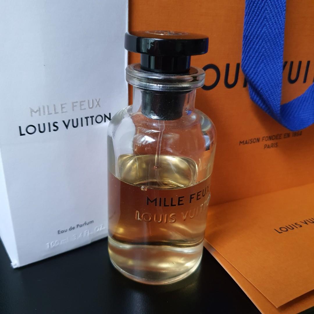 Louis Vuitton Mille Feux Eau De Parfum 100ml, Beauty & Personal Care,  Fragrance & Deodorants on Carousell