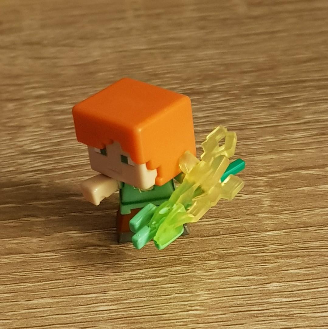 Minecraft toy (Category: Figurines & Statues) located in Kuala Lumpur. Submitted by ezranj (Listing ID 1014318413, Image 3). Description: these mine characters are the favourites amongst minecraft fans, especially Alex and Drowned with Trident... come pick it up for yourself or as a gift to that special kid. only RM8 each character..