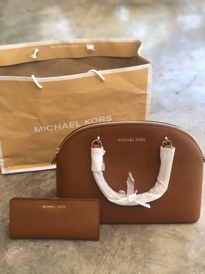 michael kors dome satchel