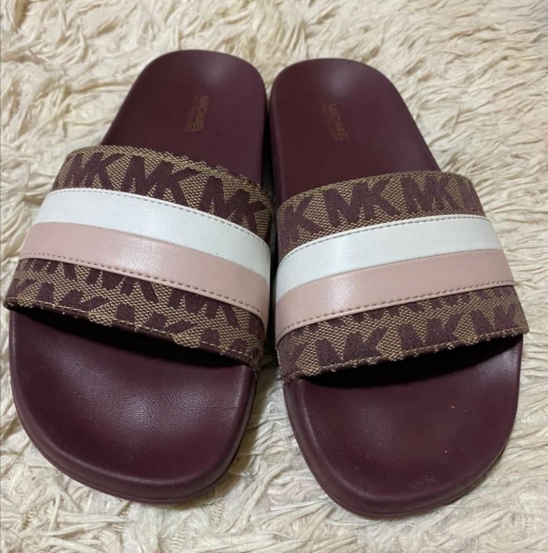 MK pool sliders, Women's Fashion, Shoes 